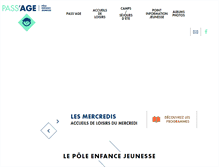 Tablet Screenshot of le-pass-age.fr